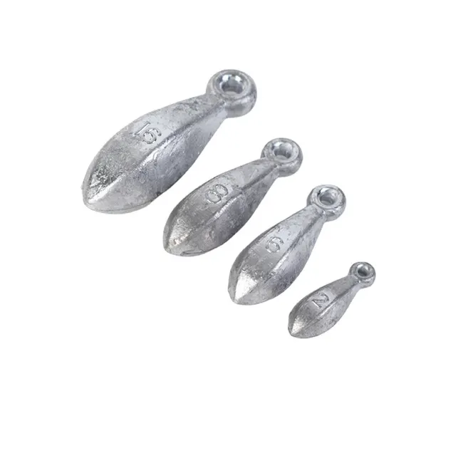 CHINA Atacado Chumbo Sinker banco Pesca Sinkers