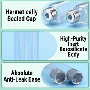 Disponibles en Stock: Cartuchos Estériles de 3 ml, Botellas de Vidrio Transparentes Vacías para Pluma de Inyección - Product Image 6