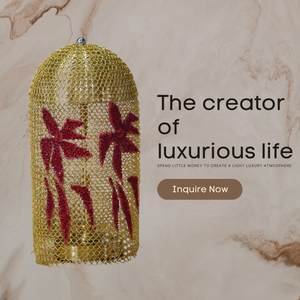 Đèn bàn nghệ thuật với Chao đèn bằng sắt mỏng - Product Image 4