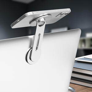 Klip dudukan samping Monitor Desktop 180 derajat, dapat diatur untuk IPhone magnet, dudukan ponsel mobil Laptop magnetik portabel untuk Tesla - Product Image 1