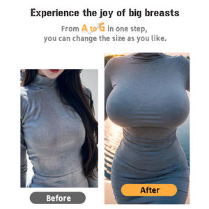 Goedkope Prijs Siliconen Kunstmatige Mooie Borstvormen Koffie Kleur Shemale Crossdresser Favoriete Valse Borsten - Product Image 6