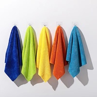 Serviettes de voiture professionnelles sans bord chiffon en microfibre pour la voiture détaillant séchage rapide lavage et polissage tissu sans bord en peluche