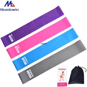 Juego de Bandas de Resistencia Numbwin, Bandas de Ejercicio Ligeras, Medianas, Pesadas y Extra Pesadas para Glúteos, Sentadillas, Yoga, Entrenamiento - Product Image 5