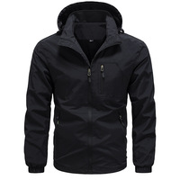 Veste tactique d'extérieur pour homme avec doublure en mesh, capuche et poches, veste de sport décontractée pour la randonnée, la chasse et les voyages