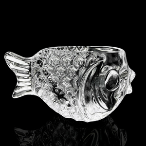 Youpin Aeofa — <span class=keywords><strong>Vase</strong></span> en verre <span class=keywords><strong>Transparent</strong></span> pour plante de Terrarium hydroponique, Pot de fleurs pour Table, décoration de maison, en forme de poisson - Product Image 5