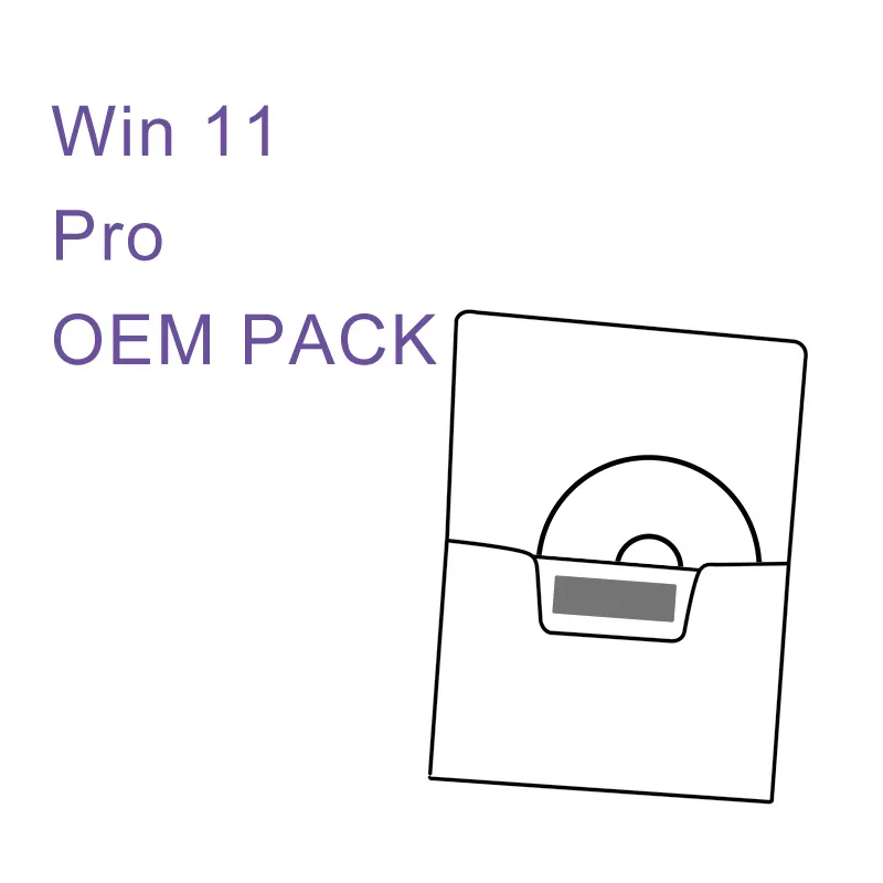 Win 11 Pro OEM DVD Pack 1PC 100% bekerja 10 kotak DVD profesional pengiriman cepat