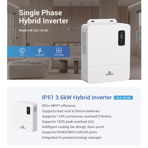 Paneles Solares de Onda Sinusoidal Pura de 5 Kva de Guangzhou, Paneles Fotovoltaicos Inteligentes de 3 Kva para Usar con Batería de Litio - Product Image 4