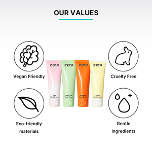 Crema de Manos Mini de 30g con Manteca de Karité, Té Verde, Rosa Orgánica, Durazno, Aguacate y Fresa, Hidratante, Blanqueadora, Suave y Delicada para las Manos - Product Image 3