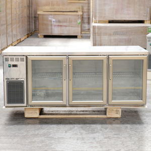 <span class=keywords><strong>Frigorifero</strong></span>/Congelatore <span class=keywords><strong>Orizzontale</strong></span> da Cucina Raffreddato ad Aria con Tubi Interamente in Rame, Superficie di Lavoro in Acciaio Inox da 503L e Cassetto Frutta e Verdura. - Product Image 2