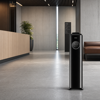 Diffuseur de parfum commercial Dermey sur pied, 5000 CBM, sans eau, en aluminium, machine aromatique intelligente WiFi pour hôtel, centre commercial, bureau