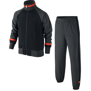 Survêtement de sport unisexe Ensemble de jogging 2 pièces de haute qualité avec logo personnalisé Survêtement patchwork pour l'entraînement Survêtement respirant pour homme - Product Image 3