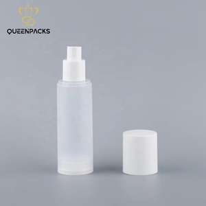 Chai xịt không khí dạng xi lanh khuyến mãi nóng 80ml/100ml, nắp trắng, thân trong suốt, chất liệu nhựa PP, bơm, dùng đựng dầu gội, nước hoa - Product Image 4