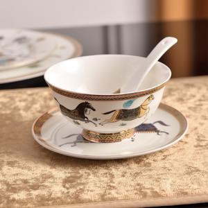 Nordic Royal Household Ceramic Bone China Plates 58-pcs Set Juego de vajilla - Product Image 3