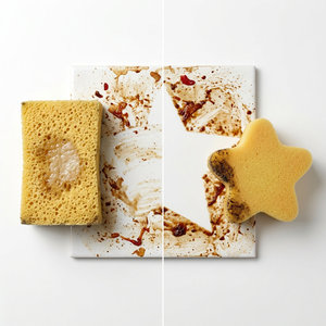 Esponja de limpieza de formas especiales para proveedores mayoristas, esponja de espuma troquelada, material de esponja porosa para herramientas de limpieza de cocina - Product Image 3