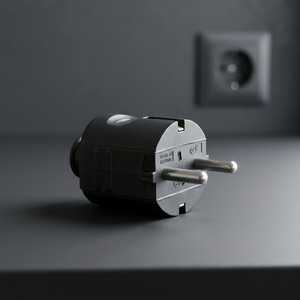 Presa diritta TTL 16A 250V 3260W Nera con spina aerea (Simon CL107516) - Product Image 2