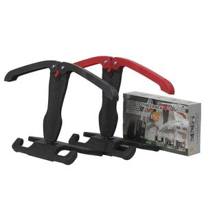 Perchero de plástico universal para asiento trasero de coche, colgador de ropa, almacenamiento multiusos, gancho plegable, mango de seguridad, alta calidad, barato - Product Image 1