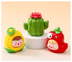 Drôle kawaii mignon dessin animé poupée mini décoration résine miniature ornements beaucoup dai mystère sac aveugle boîte jouets enfants mode jouer - Product Image 6