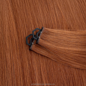 ผมแท้ Yuanzhen Double Drawn Remy Genius Weft  จัดเรียงเกล็ดผม ขายดี 50 กรัม/ชิ้น  แบบมองไม่เห็นรอยต่อ Genius Hair Weft - Product Image 1