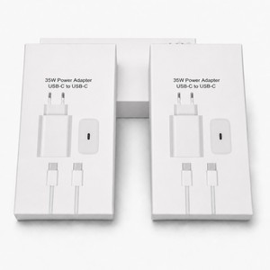 อะแดปเตอร์ชาร์จเร็ว 20w พร้อมสายชาร์จ Pd Usb-C Type C สำหรับชาร์จไฟผนัง 35W สำหรับ Iphone 17 16 15 14 Pro MAX  อะแดปเตอร์ชาร์จ Usb C - Product Image 6
