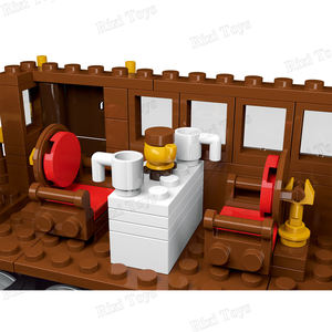 Mork 028005 1252 pezzi Puzzle assemblaggio di scaffali <span class=keywords><strong>per</strong></span> <span class=keywords><strong>bambini</strong></span> giocattoli Festival regali set di blocchi di costruzione - Product Image 6