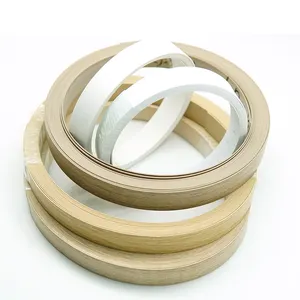 Manufacture Direct 0.45mm PVC Plastic Furniture Edge Bander Strip for Home Decoration