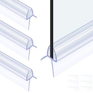 <span class=keywords><strong>Joint</strong></span> d'étanchéité en PVC en forme de H pour porte latérale, bande de <span class=keywords><strong>joint</strong></span> pour porte de <span class=keywords><strong>douche</strong></span>, fenêtre, bande transparente anti-poussière et anti-insectes - Product Image 5