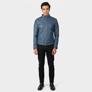 <b>Men's</b> Casual Winter high quality <b>Leather</b> <b>Jackets</b> Fashion Sheep Skin Coat in Large Size Warm and Stylish <b>jacket</b> for <b>men</b> - Product Image 1