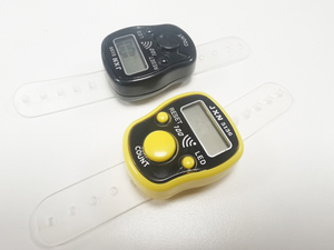 Mini compteur de doigt LCD affichage numérique électrique avec lumière LED compteur marqueur de point couture tricot armure bouddha prier - Product Image 4