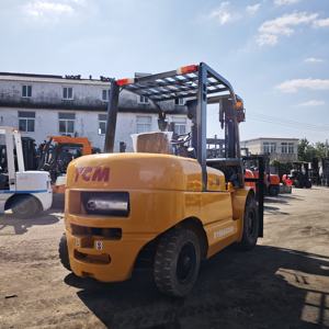 Montacargas Diésel Usado Profesional de 5 Toneladas, Bajo Ruido, Alta Estabilidad, TCM FD50, Motor Isuzu, Neumáticos Sólidos, Larga Vida Útil, Silencioso y Equilibrado - Product Image 3