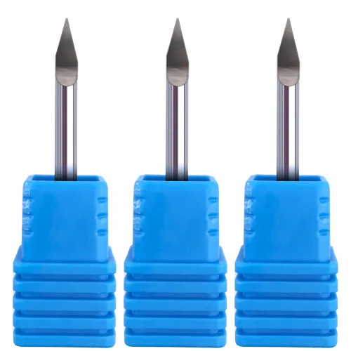 Jr151 CNC Cutter Carbide v-loại khắc Router bits Đối với thép không gỉ nhôm gỗ