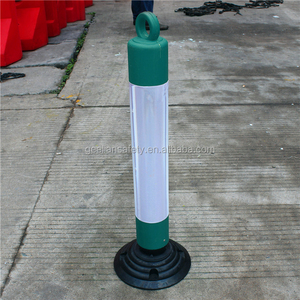 Rebote Spring <span class=keywords><strong>Post</strong></span> Bollard Advertencia Reflector flexible Delineador de tráfico - Product Image 4