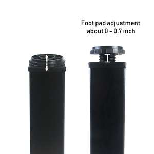 आधुनिक समायोज्य धातु सोफा पैरों वर्ग बेंच कंसोल कॉफी साइड टेबल फर्नीचर पैर स्थिर कैबिनेट बिस्तर पैर स्थिर कैबिनेट बिस्तर पैर - Product Image 3