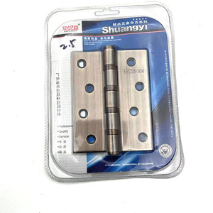 Shuangyi 5 Inch Double Sided Iron Hinge 2.5mm Thickness <b>Rustic</b> Style <b>Door</b> Window Hardware - Product Image 1