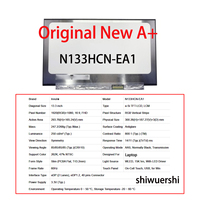Layar Lcd 13.3 "1920*1080 EDP Pengganti NV133FHM T0A N133HCN EA1 E51 GT1 M133NWF3 R1 R0 R2 LQ133M1JW54 R133NWF4 R4 R8 R9 RB