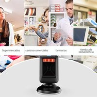 Projecteur De bar omnidirectionnel 1d/2d/qr, Usb