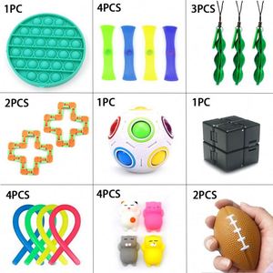 0103 Plastic Fidget Toys Box Pack Set Anti-Stress Relief Sensory Toy for Kids Ages 5+ - Product Image 2
