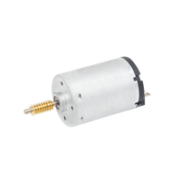 Moteur de rétroviseur de voiture miniature à aimant permanent 12V DC haute vitesse JXF130-625 à commutation par balais pour rétroviseur de voiture