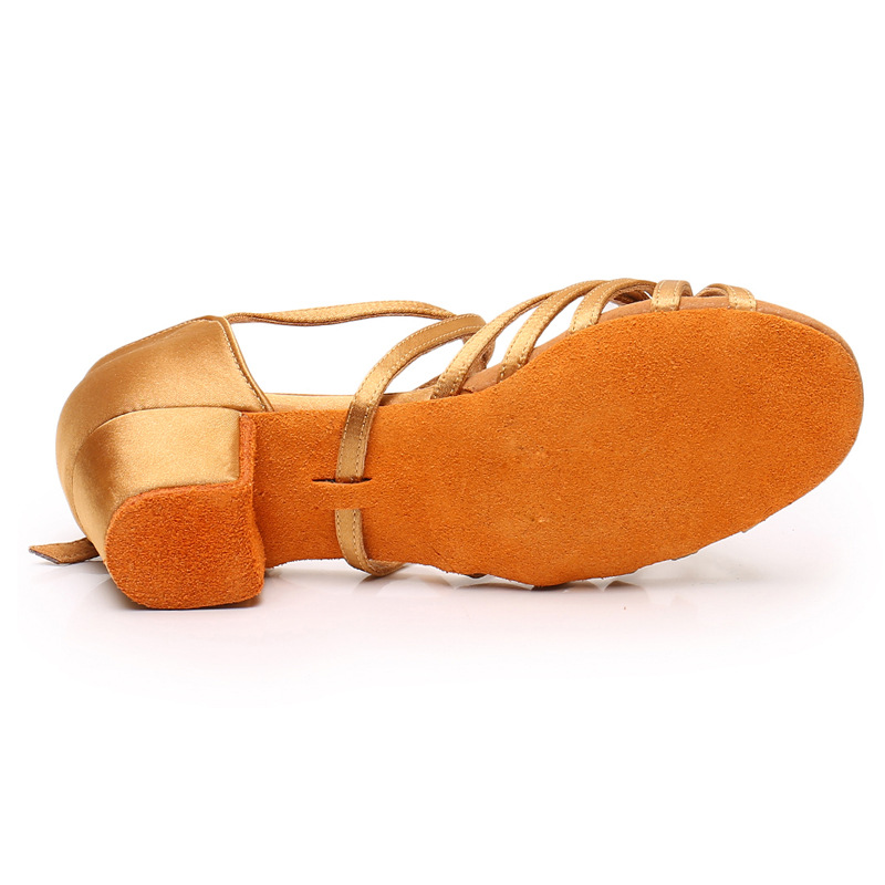 Vrouwen Meisjes Latijnse Dansschoenen Lage Hak Ballroom Tango Schoenen Zachte Bodem kopen vanaf een prijs van 6.11