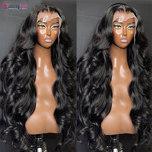 Pelucas de Cabello Camboyano Virgen, Pelucas de Cabello Indio Virgen sin Pegamento con Frente de Encaje HD Completo, Pelucas de Cabello Vietnamita Virgen con Cutícula Alineada - Product Image 2