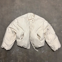 Veste bomber matelassée épaisse à fermeture éclair surdimensionnée pour homme, streetwear personnalisé de haute qualité, hiver, style boxy