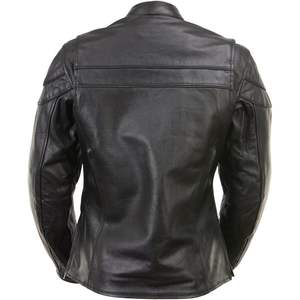 2025 Veste de moto en cuir noir de qualité supérieure pour femme avec protection CE Armor X-Large-Premium Auto Racing Wear - Product Image 2