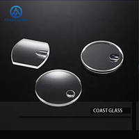 Optical Glass Convex Lens Cutting Customized OEM ODM Spherical Double Convex Lens Focus Class