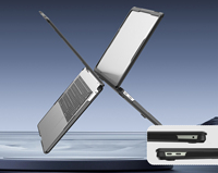 NOUVEAU Étui pour ordinateur portable PC, résistant aux chutes, transparent, Pro Air 2024, 15/14/13 pouces, style professionnel, bonne dissipation de la chaleur, ALF-335