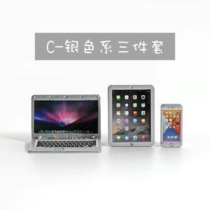 Accesorios para <span class=keywords><strong>Muñecas</strong></span>, <span class=keywords><strong>Casa</strong></span> <span class=keywords><strong>de</strong></span> <span class=keywords><strong>Muñecas</strong></span>, Mini Teléfono Móvil, Tableta, Portátil, Juego <span class=keywords><strong>de</strong></span> 3 Accesorios <span class=keywords><strong>de</strong></span> Juguete - Product Image 3