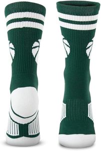 Chaussettes de performance pour le basketball - Plusieurs couleurs - Chaussettes de basketball de qualité supérieure <span class=keywords><strong>mi</strong></span>-mollet - Product Image 2