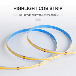 Tira de Luz LED COB de Alta Densidad, Cortable, 420 LED, 4 mm, Ultrafina, Flexible, IP65, Impermeable, Sin Puntos, CRI90 95, DC12V 24V - Product Image 3