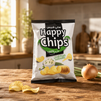 Sachet d'emballage personnalisé en BOPP pour chips croustillantes et chips de banane