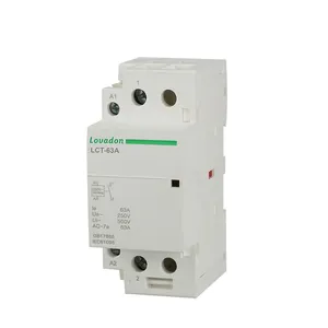 LCT 63A 1NO 2 pole Current AC contactor magnetic contactor