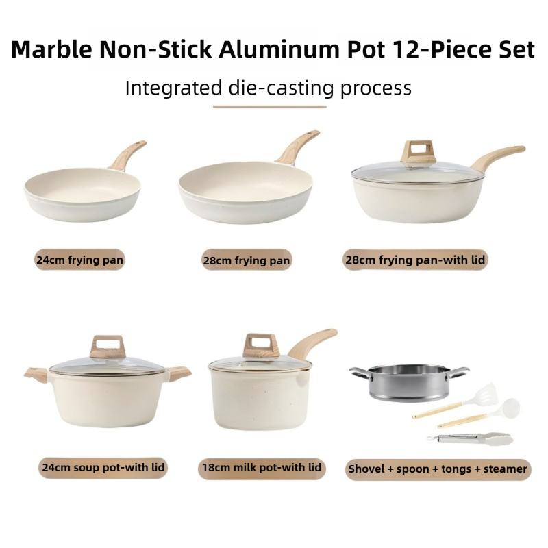 White 12-piece set