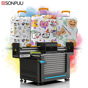 Sonpuu Nhà Máy Bán Hàng Trực Tiếp 9060 <span class=keywords><strong>UV</strong></span> Máy In Phun 6090 Phẳng Nhanh Chóng Làm Khô Xp600 Đầu In Cho Độ Chính Xác Cmyk Glass PVC Flex - Product Image 3